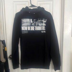 Black Graphic Hoodie